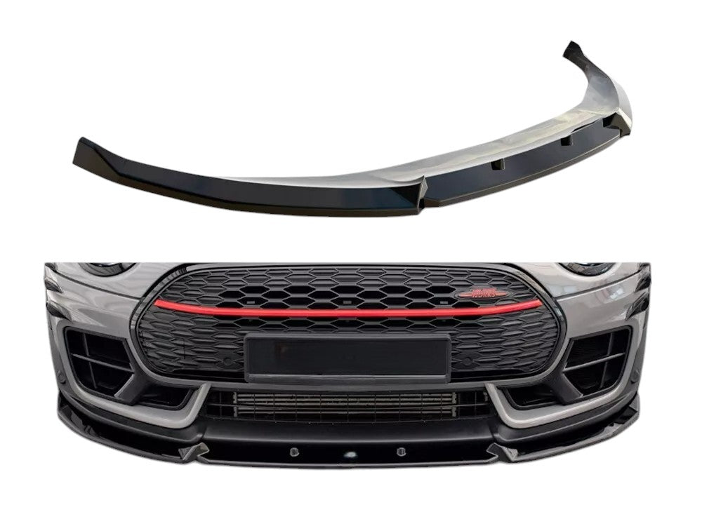 ✨Splitter Anteriore V3 per Mini Cooper Clubman JCW F54 Nero Lucido ABS✨