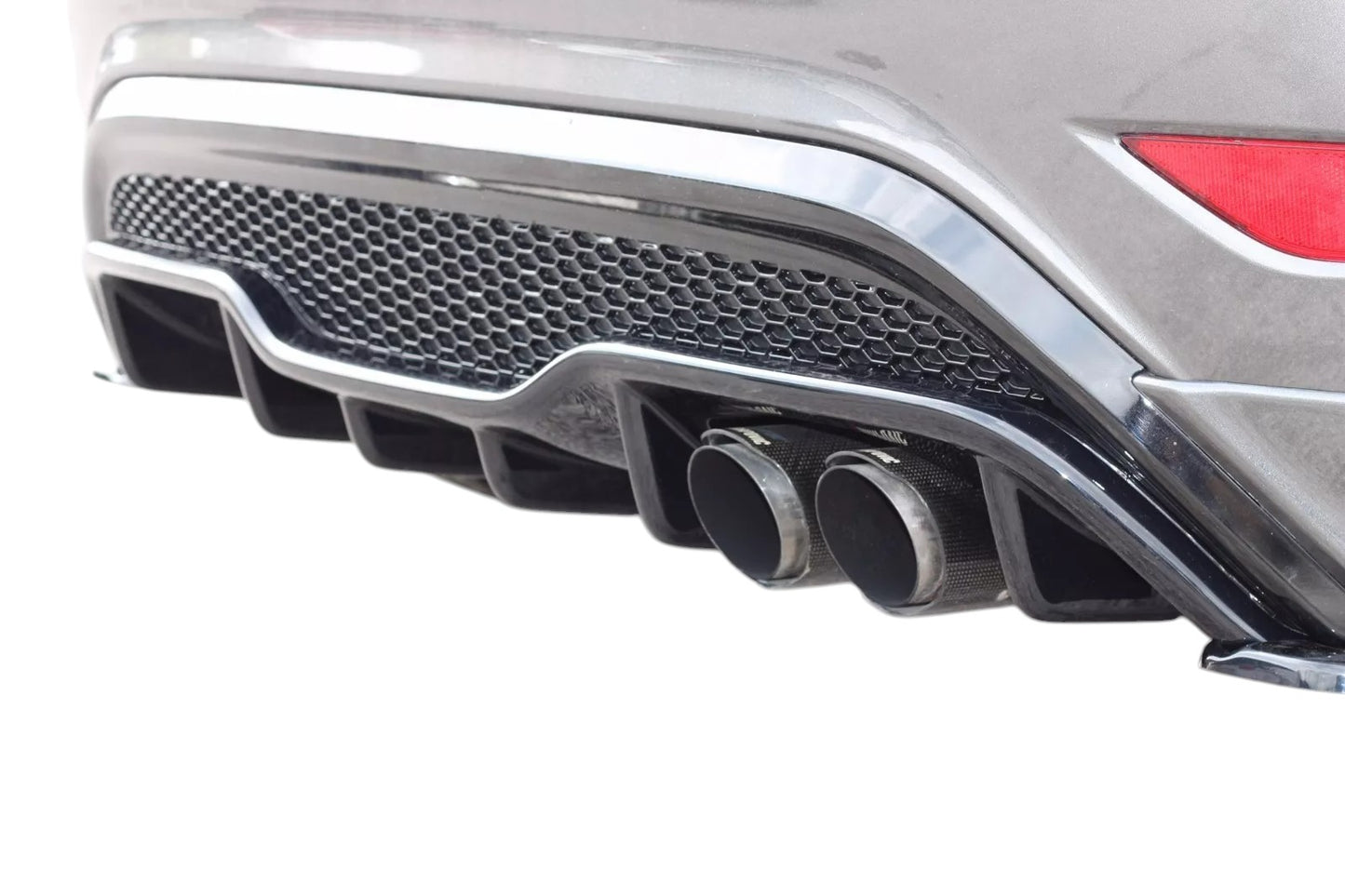 ✨Diffusore Posteriore Nero Lucido ADATTO Per Ford Fiesta Mk7 St Facelift 13-17✨