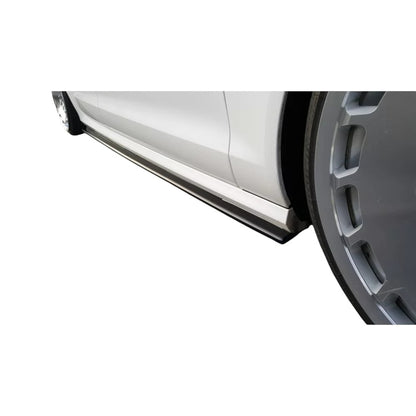 ✨MINIGONNE laterali design nero lucido ABS per Audi A6 C7 S Line 2011-2014✨