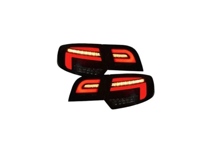 Audi A3 8P Sportback 09-14 Led Luci Posteriori Nero Indicatori di direzione