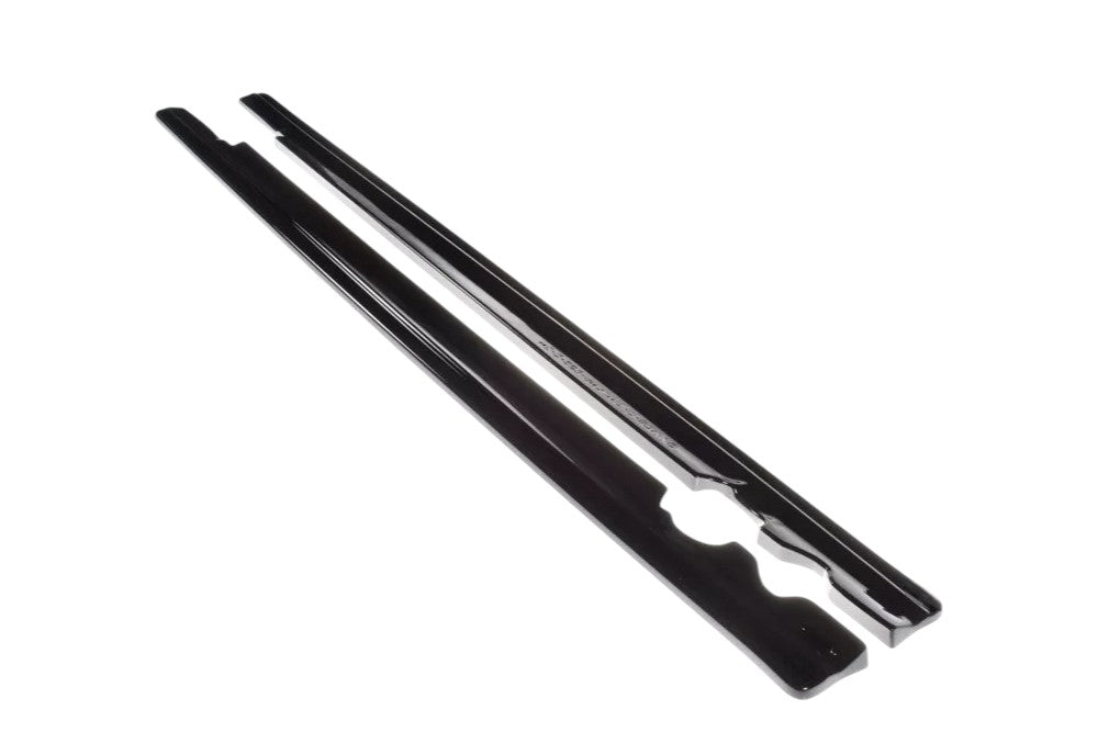 ✨MINIGONNE laterali design lucido ABS per Mercedes C W205 Coupe 2015-2018✨