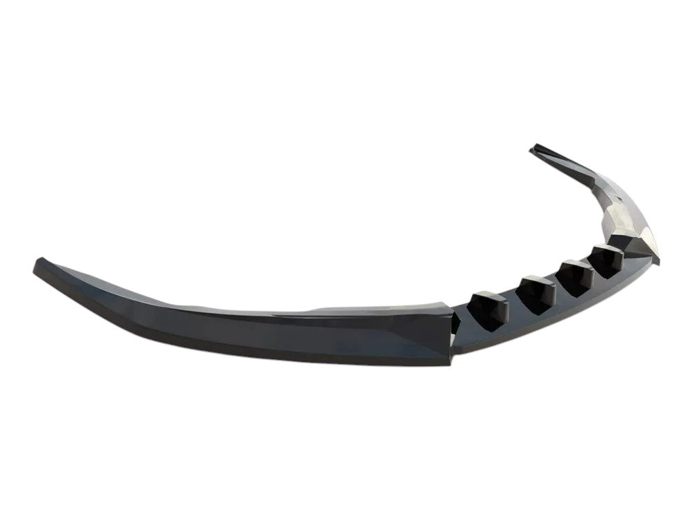 ✨Splitter Anteriore V1 per Porsche 718 Cayman 982c Nero Lucido ABS✨