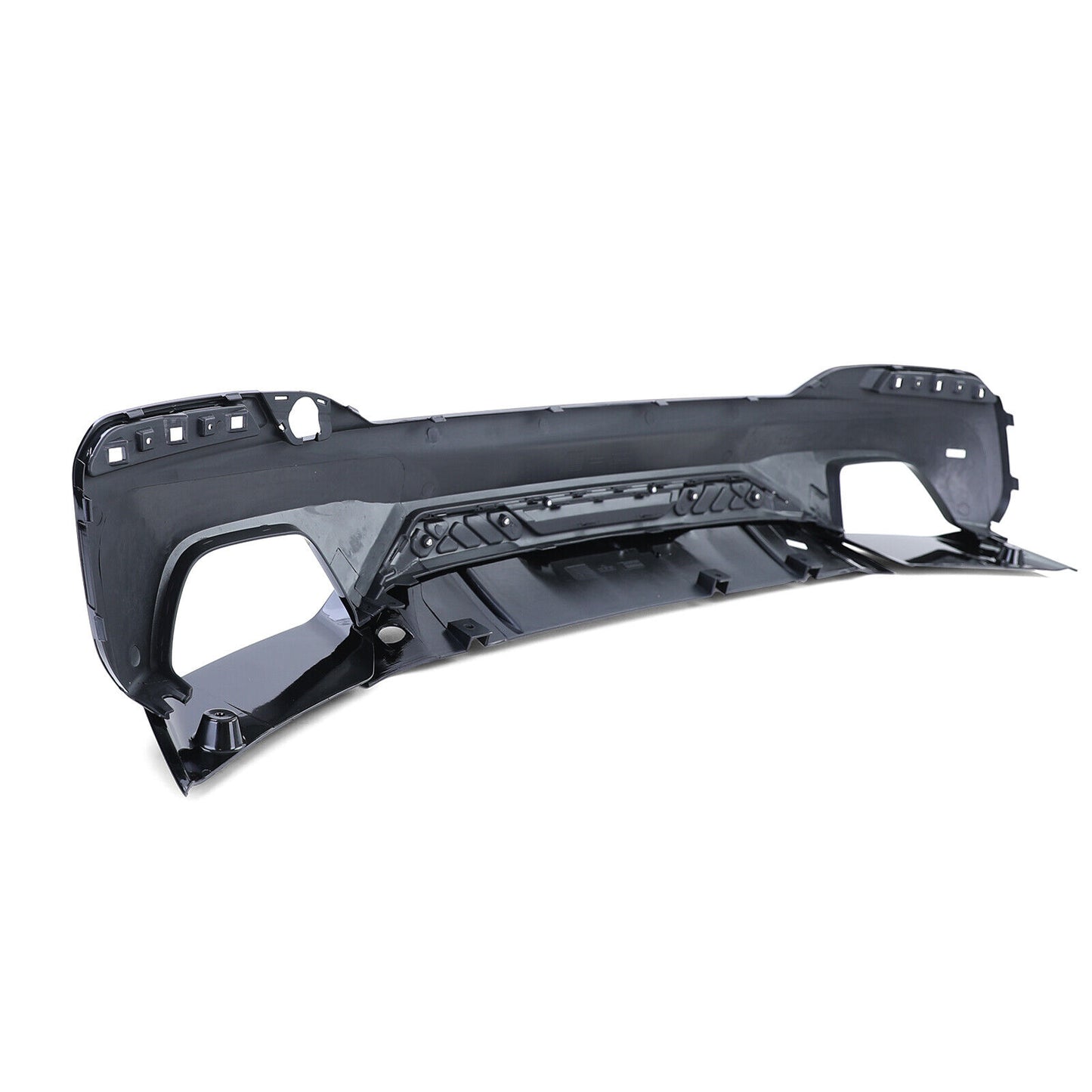 Diffusore posteriore Performance lucido aftermarket compatibile con BMW Serie 5 G30 G31 ab16 520 525 530 540