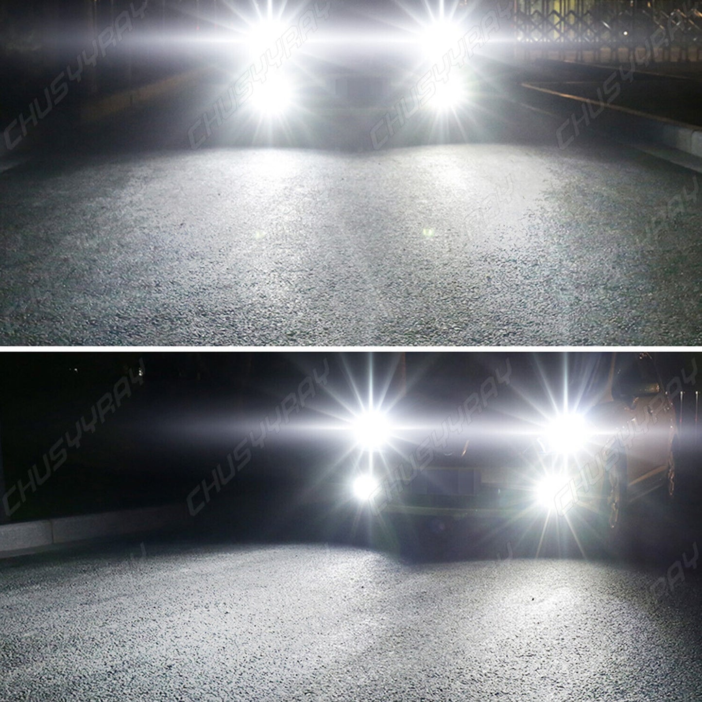 4x For Nissan Frontier 2005-2018 LED High/Low Beam Headlight + Bulbs 