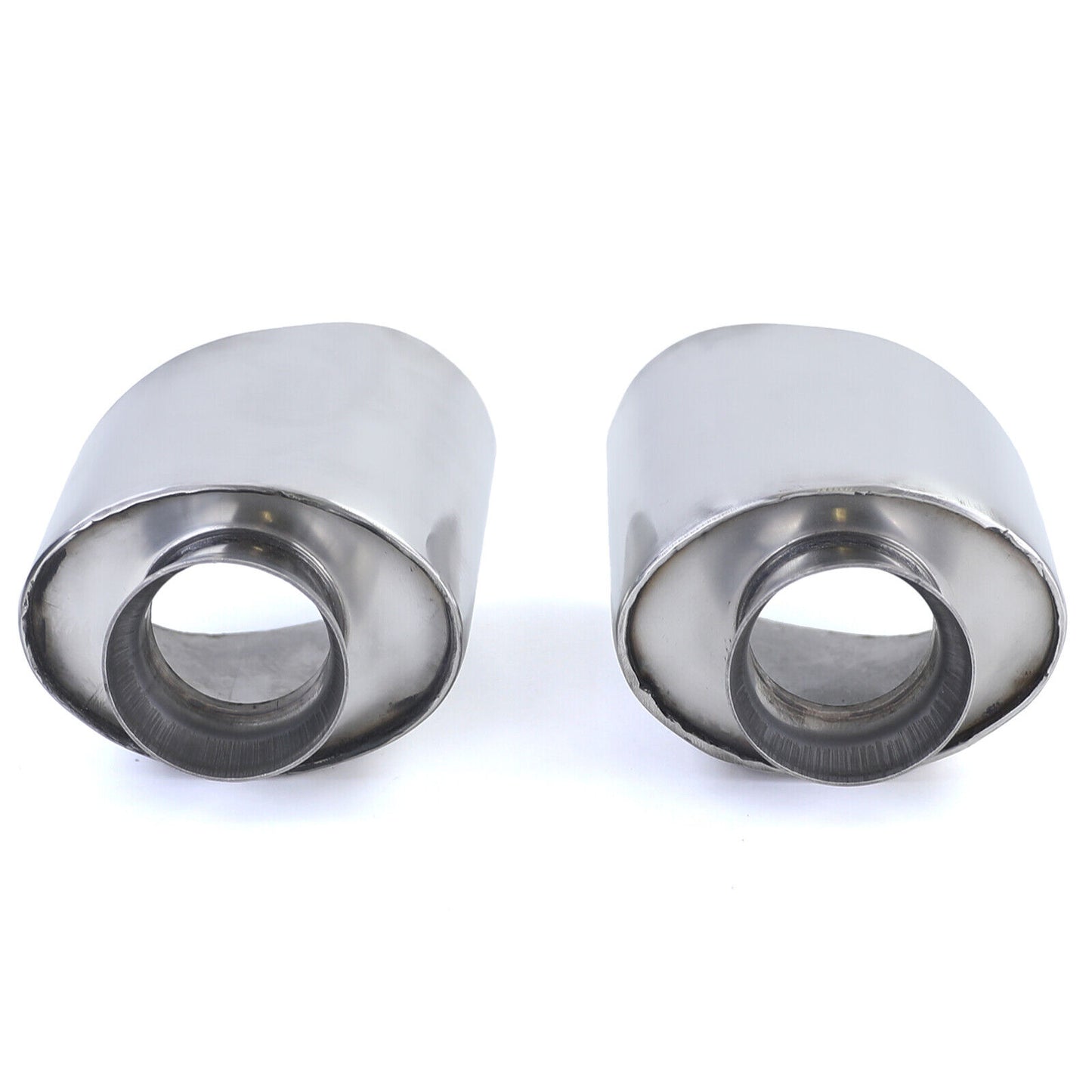 Terminale di scarico in acciaio inox lucidato per Porsche 911 993 C2 C4 93-97