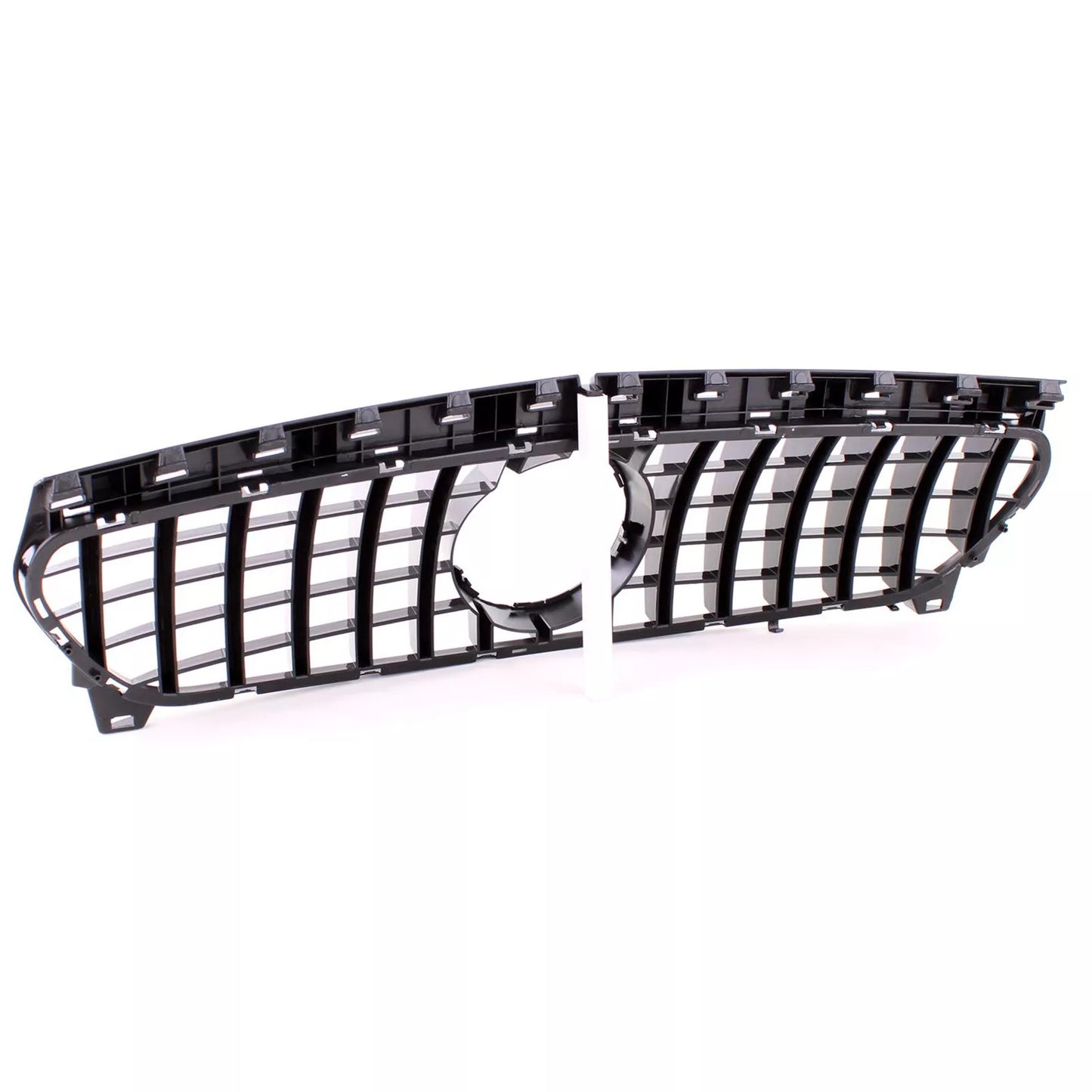 💎Glossy Black Sport Grille for Mercedes CLA X117 Shooting Brake 15-19💎