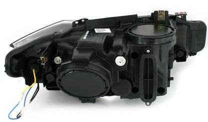 Faro anteriore a LED Angel Eyes per BMW F30 Berlina F31 Touring nero