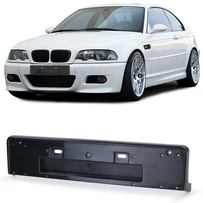 Front License Plate Holder Suitable for BMW E46 M3 Bumper- 