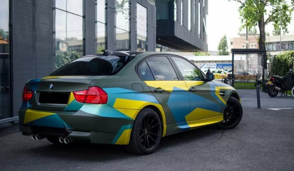 🤩Paraurti per BMW E90 3 04-11 Scarico centrale M3 Design senza PDC🤩