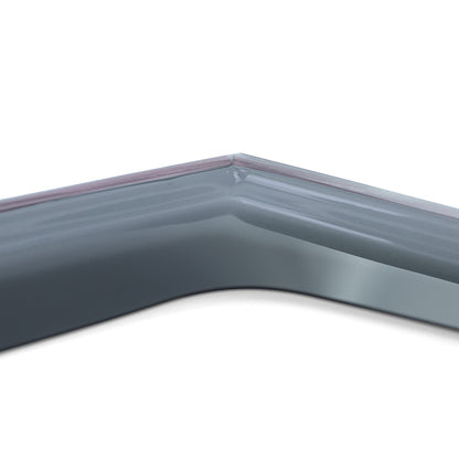 Aftermarket Black Smoke Windscreen Rain Deflector Compatible with Audi A4 8W B9 from 15 
