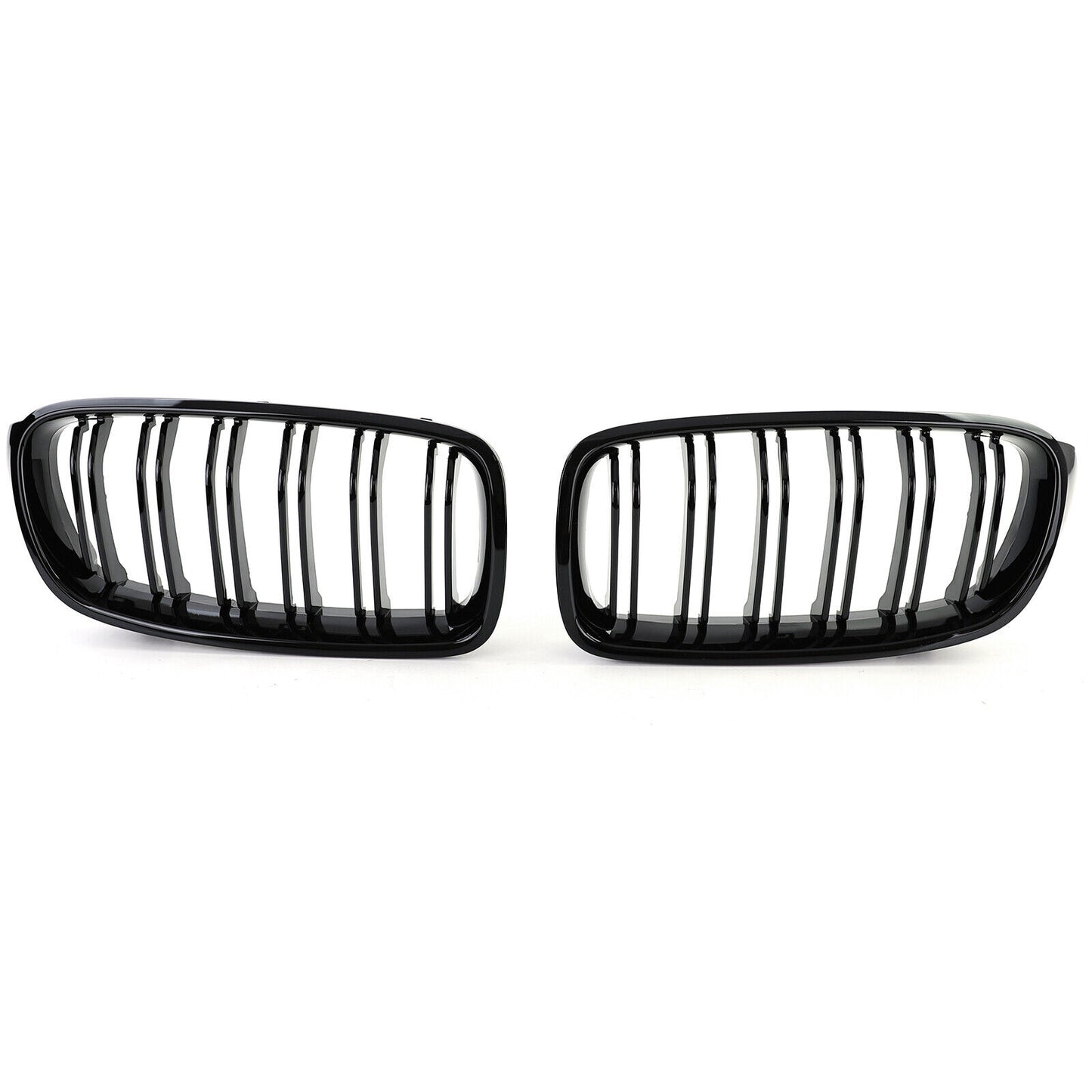 Gloss Black Double Bar Sports Radiator Grille Suitable for BMW F30 F31 11-19