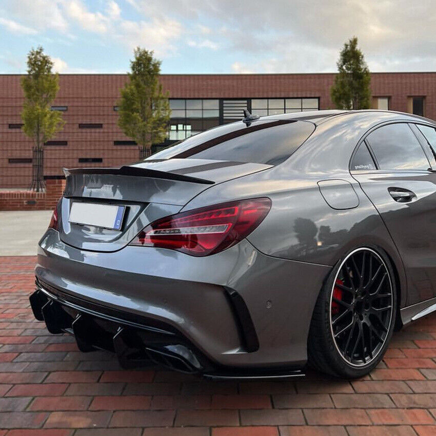 Adatto per diffusore sottospoiler Mercedes C117 X117 CLA 45 AMG