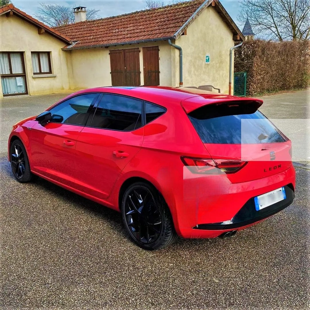 ⭐Glossy Black Rear Spoiler Suitable For SEAT Leon MK3 5F Cupra 2012-20⭐
