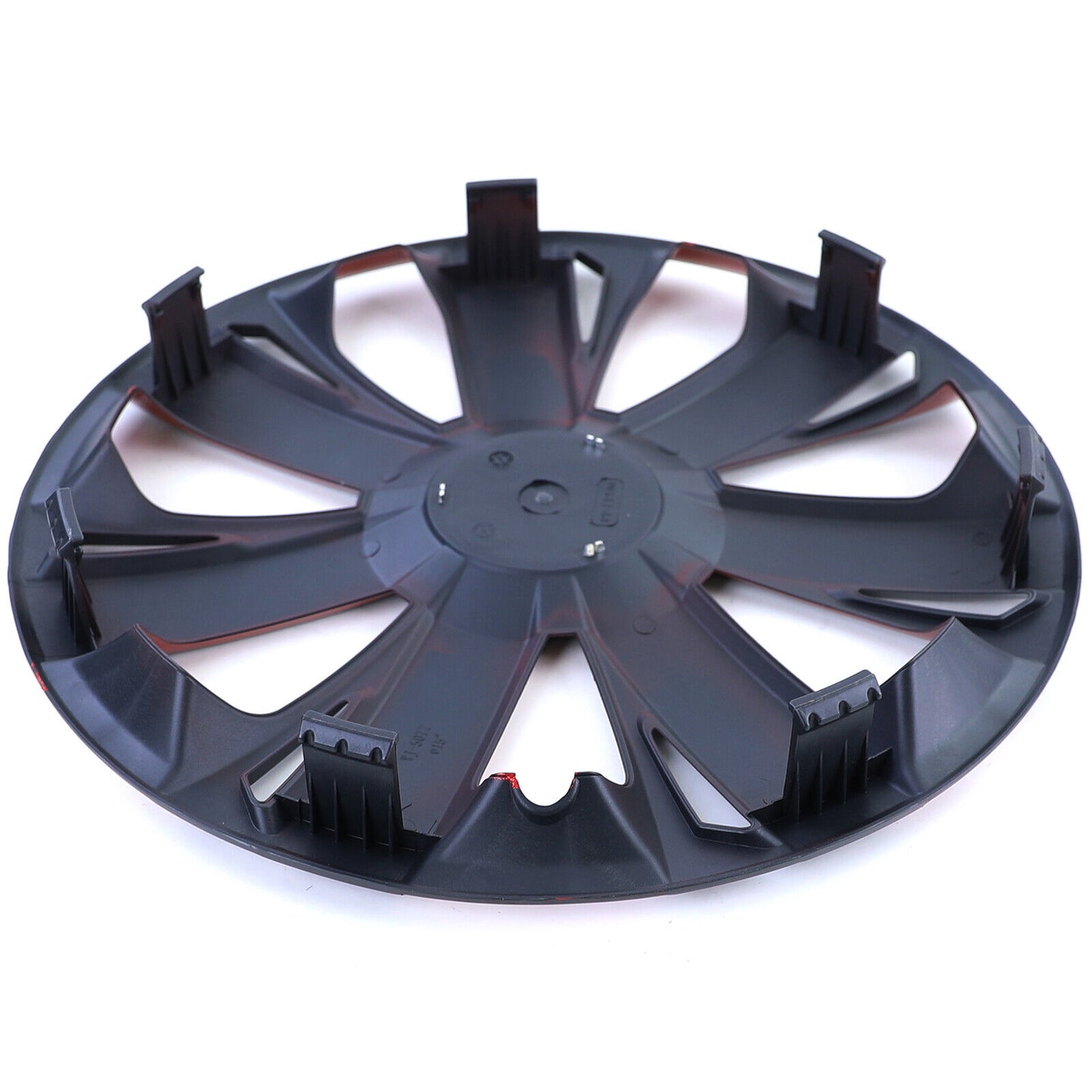 Copricerchi Tenzo-R XI per cerchi in acciaio 15"" nero rosso