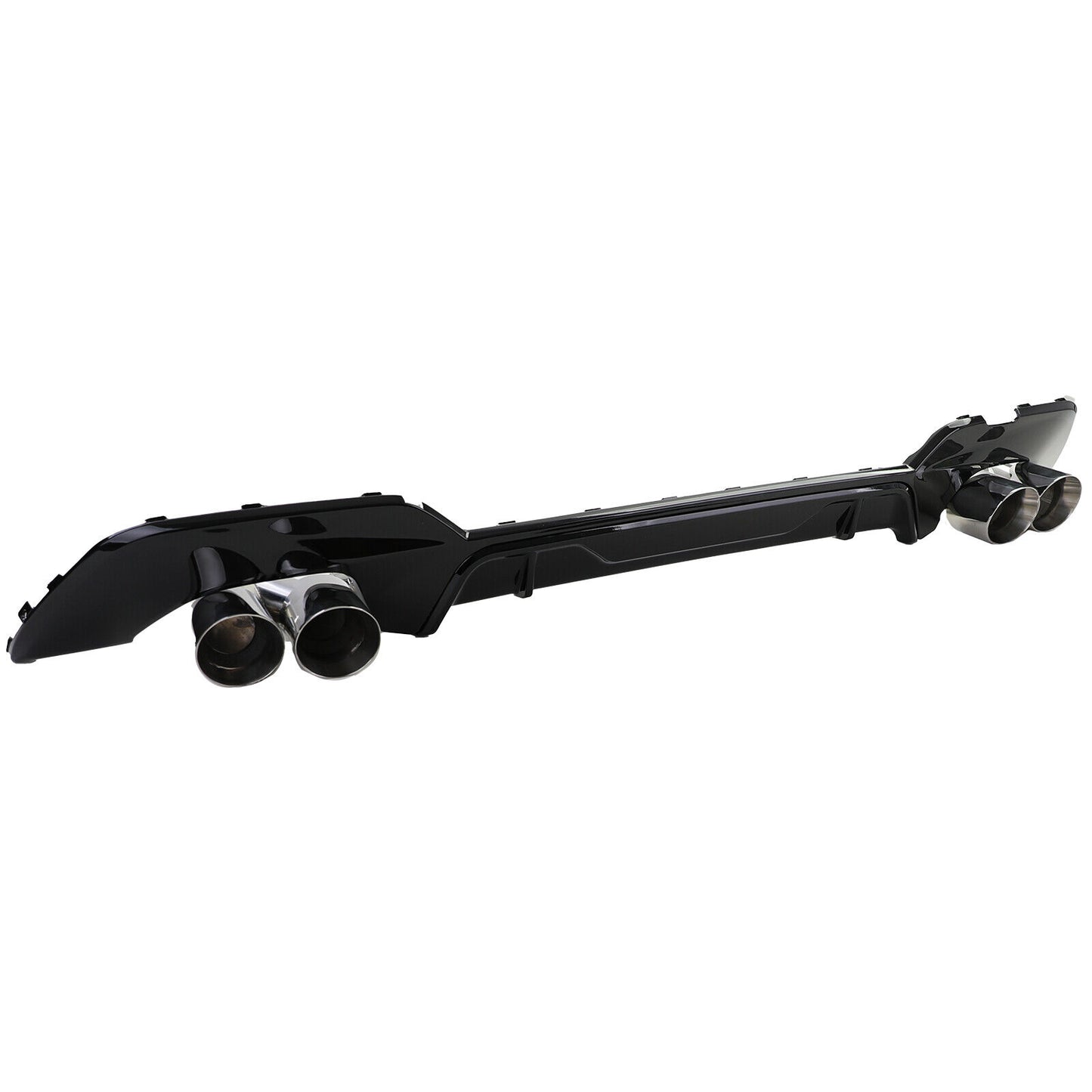 Chrome Right Left Double Pipe Diffuser Suitable For BMW G20 G21 318 320