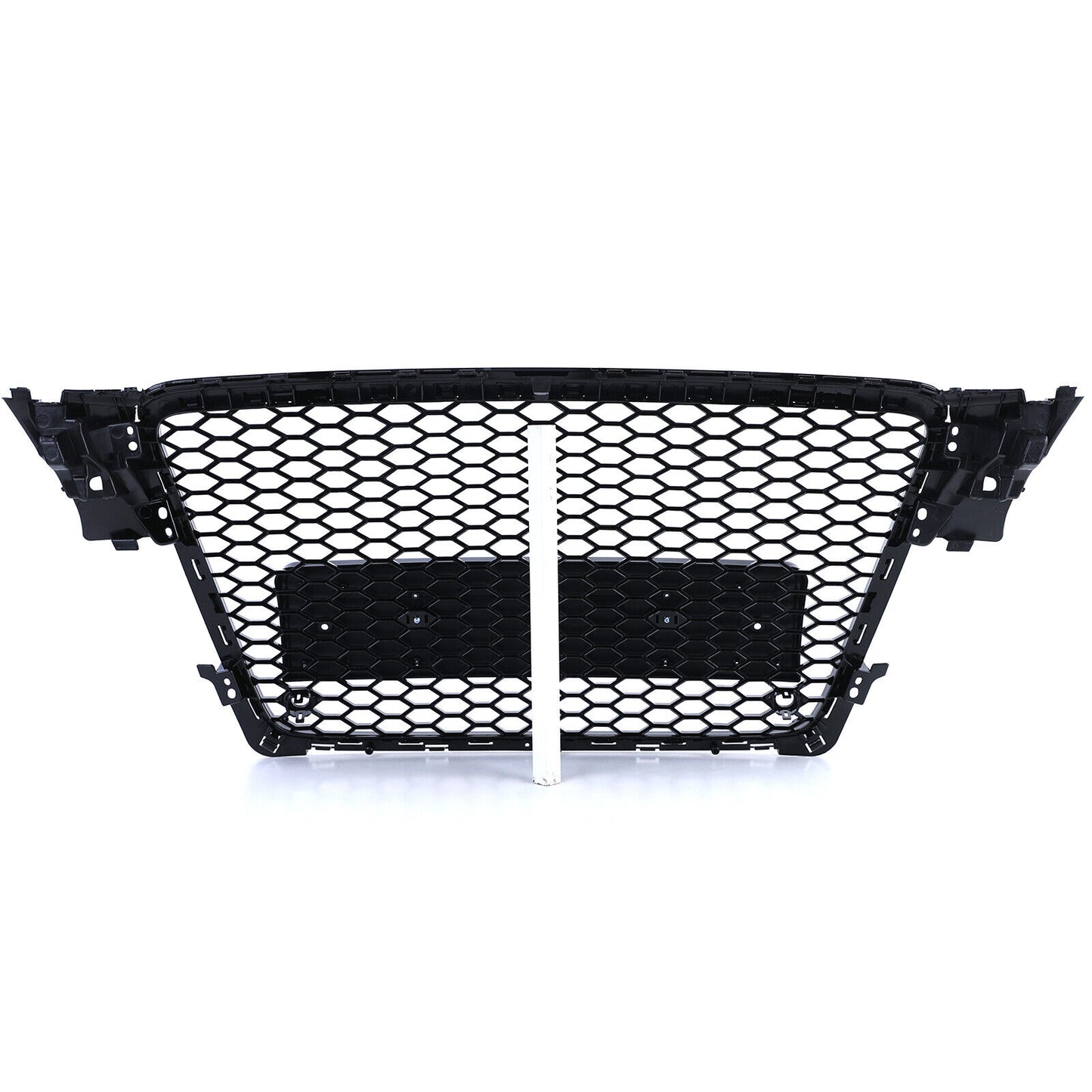 Griglia radiatore sport a nido d'ape senza emblema nero lucido per Audi A4