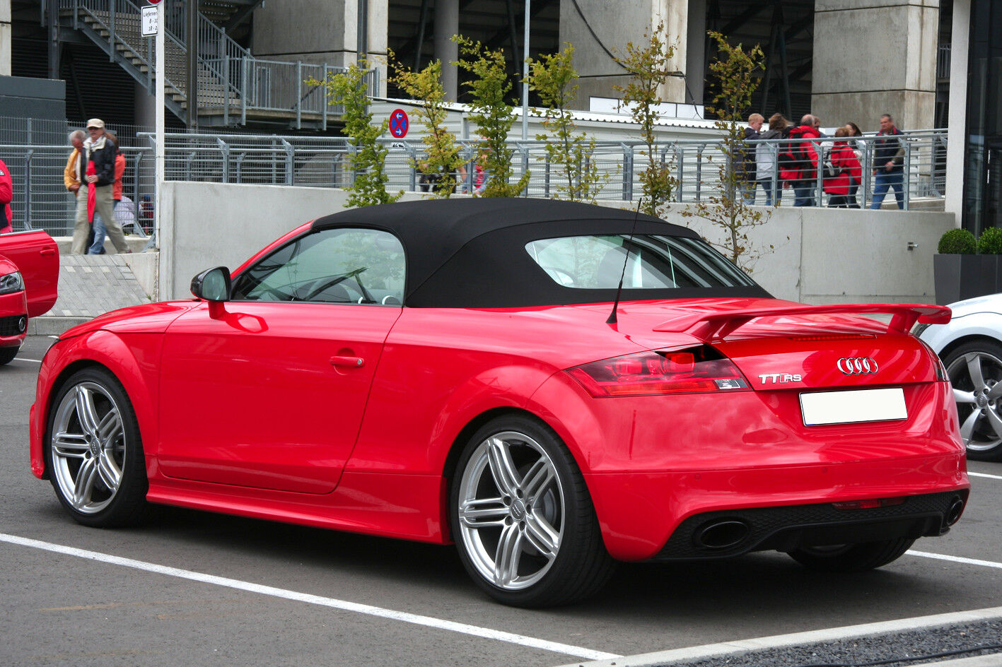 SPOILER RS STYLE ADATTO PER AUDI TT 8J ( 2006-2014 )
