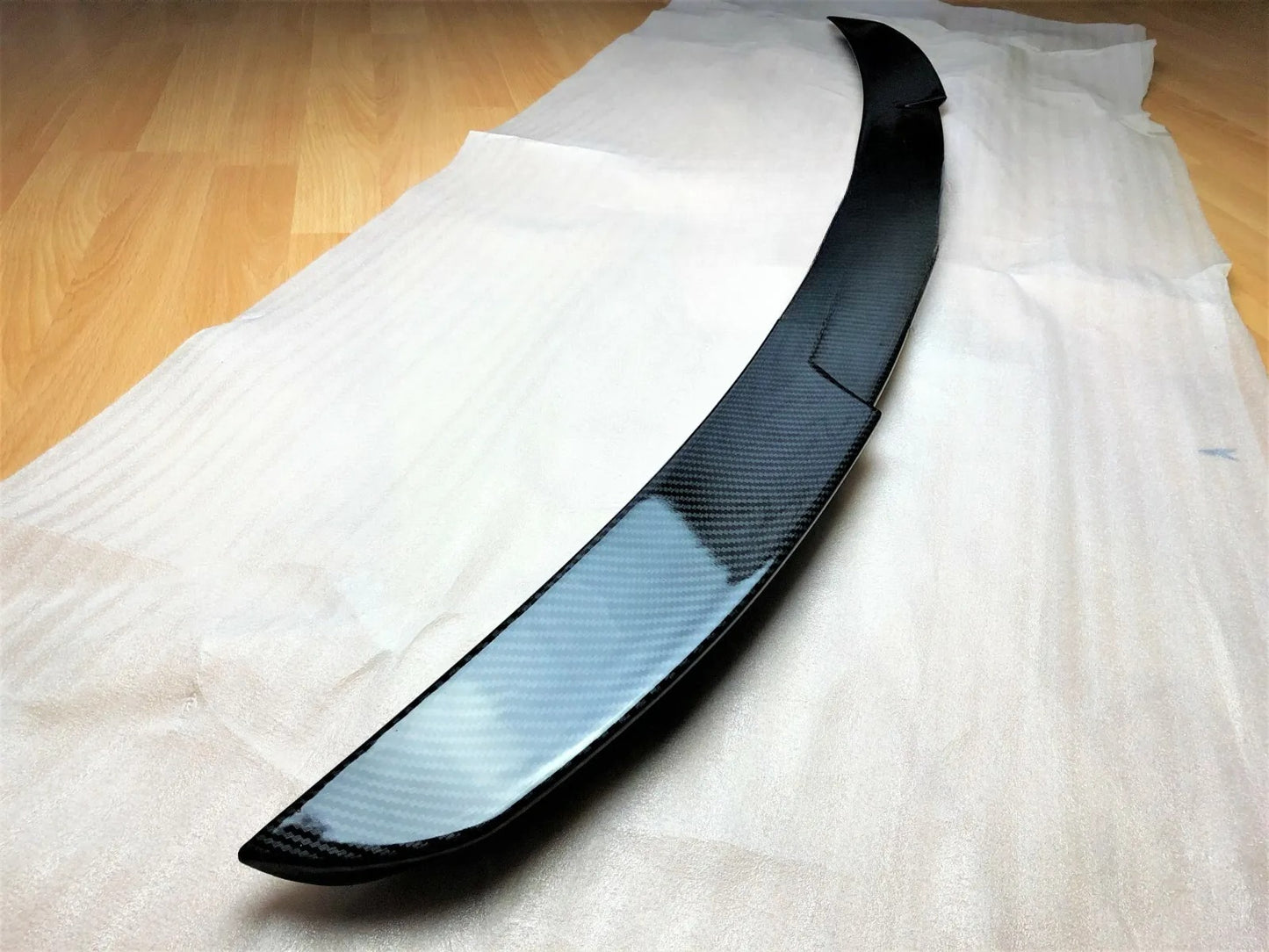 💯Carbon Fiber Rear Spoiler Kit Fit For Audi A6 S6 C8💯