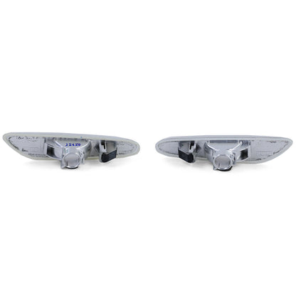 Coppia frecce laterali bianche per BMW X1 E84 dal 09 Serie 1 E81 E87 04-12 AUTOELEGANCERICAMBI
