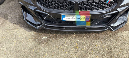 ⭐0212⭐SPLITTER ANTERIORE ADATTO PER BMW Z4 G29 2018+ M LOOK SPORT NERO LUCIDO 🔥