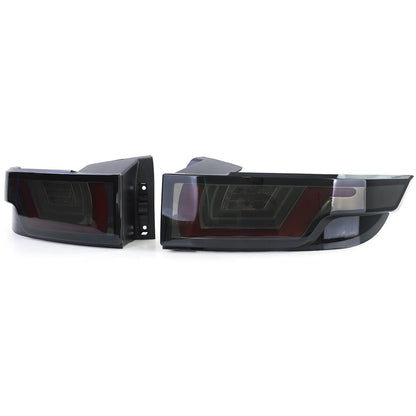 Fanali posteriori a barra LED nero per Range Rover Evoque 11-15
