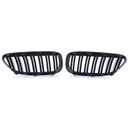 Griglia radiatore sportiva doppia barra lucida adatta per BMW Serie 6 E63 E64