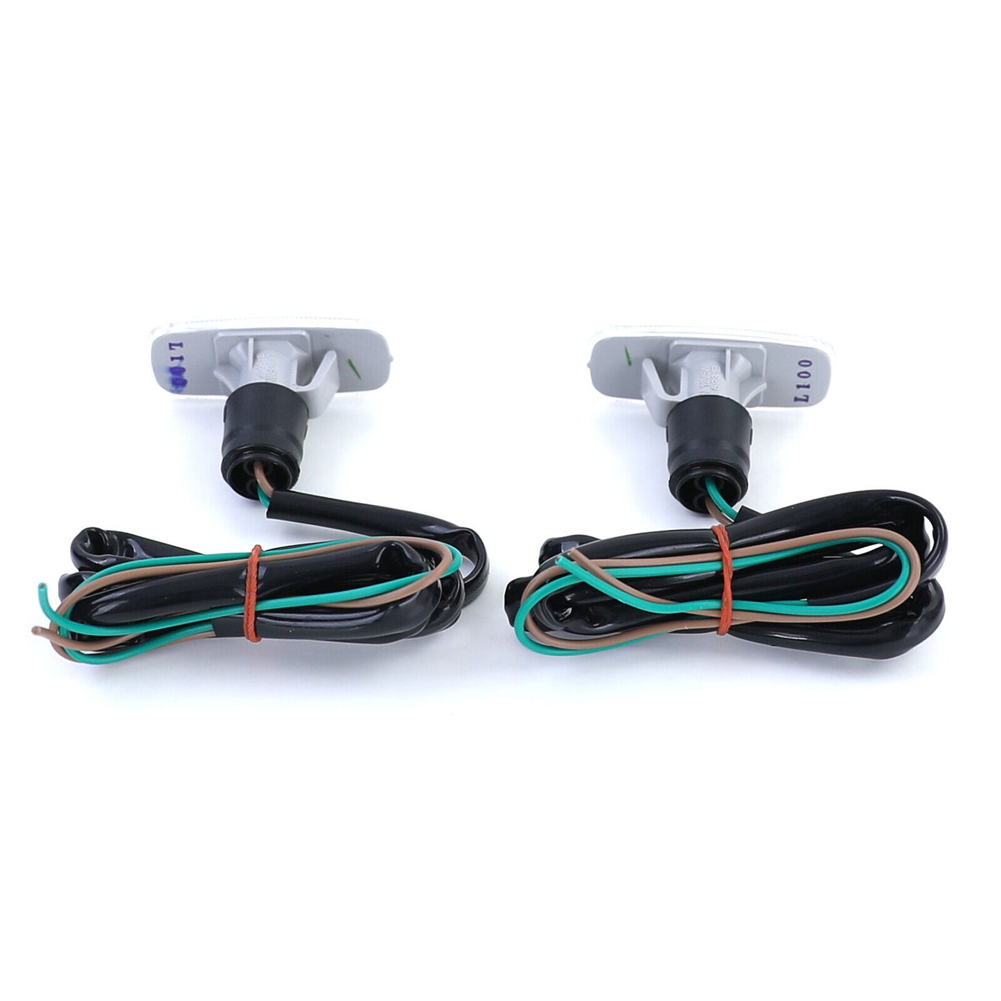 Coppia frecce laterali bianche per Audi A8 4G A4 8D2 A3 8L A6 C5 TT 8N A2- AUTOELEGANCERICAMBI