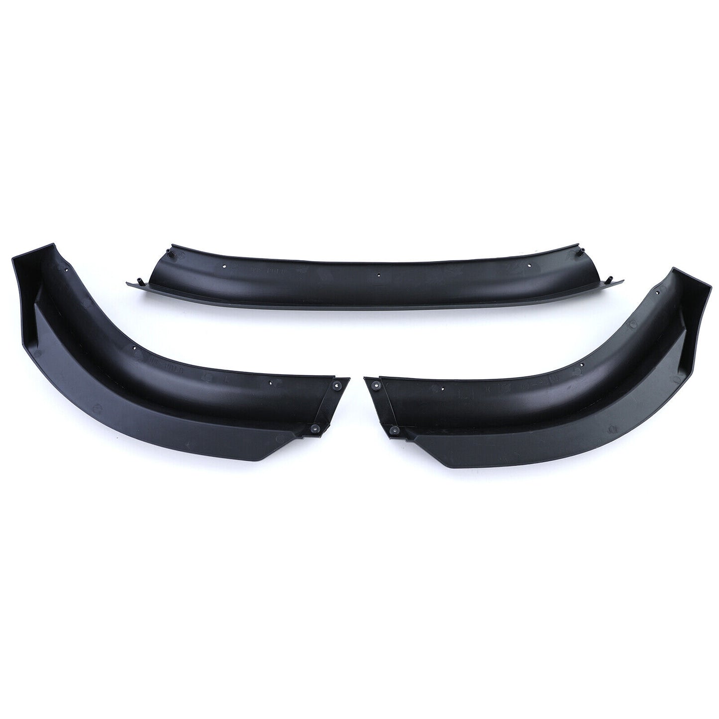 CUP spoiler anteriore nero lucido aftermarket compatibile con VW Polo 9N3 05-09