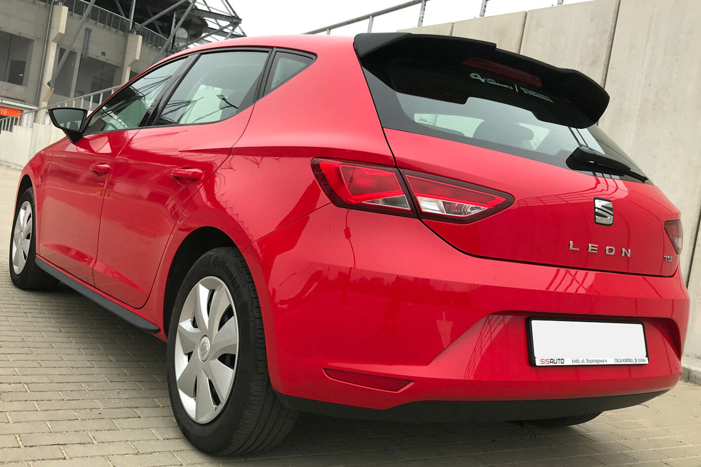 SPOILER ALETTONE POSTERIORE PER SPORT SEAT LEON 5F 5 PORTE