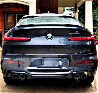 🖤Carbon Fiber Rear Spoiler KIT Fit For BMW X4 G02 X4M Sport🖤