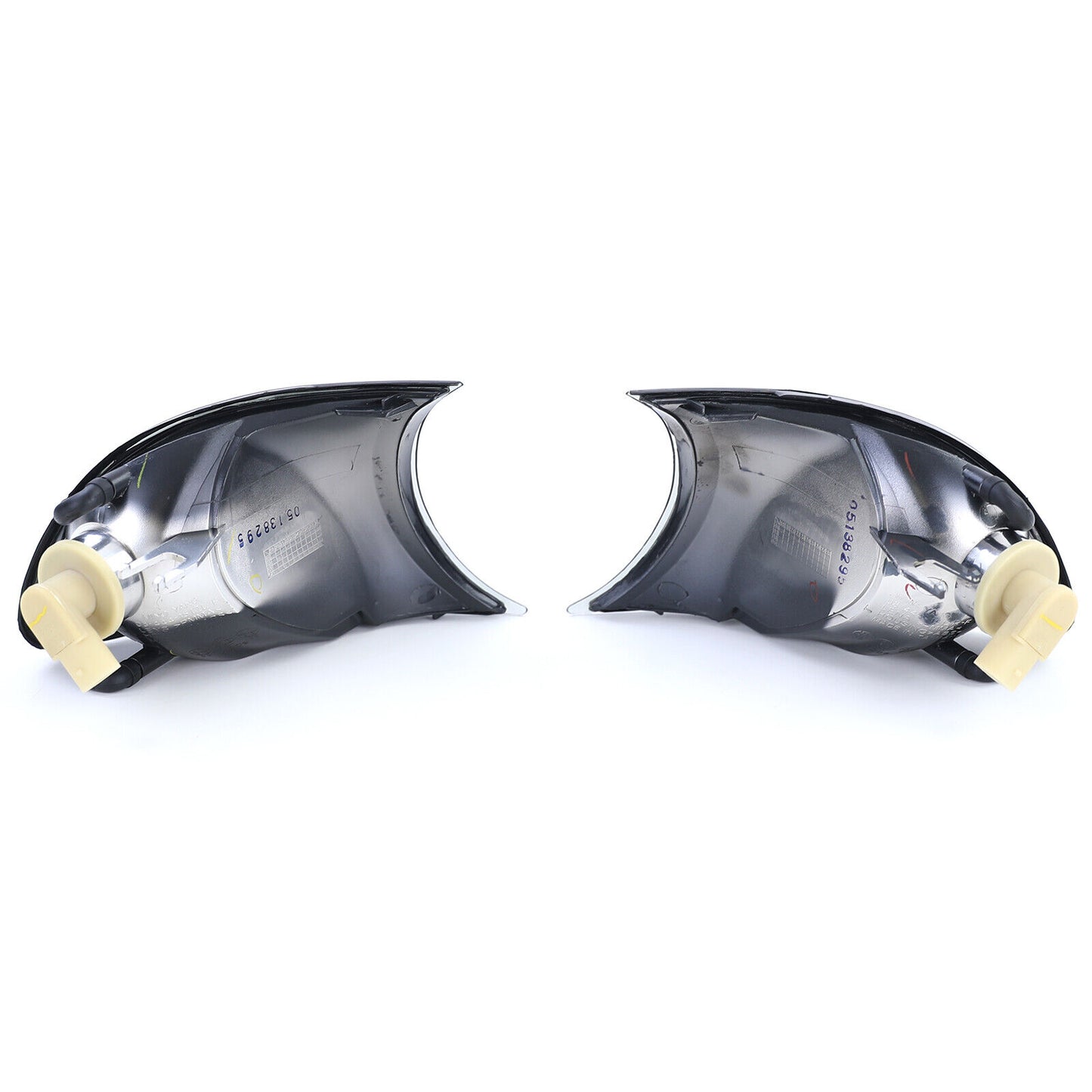 Indicatore di direzione in vetro trasparente fumè adatto per BMW Serie 3 01-03