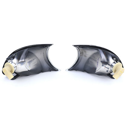 Indicatore di direzione in vetro trasparente fumè adatto per BMW Serie 3 01-03