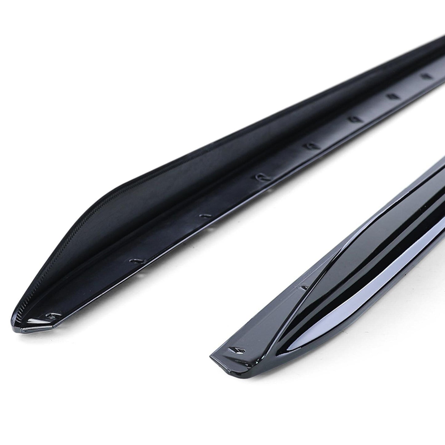 Side Door Sill Plate r Gloss Black compatible for BMW 3 Series G20 G21 from 18 