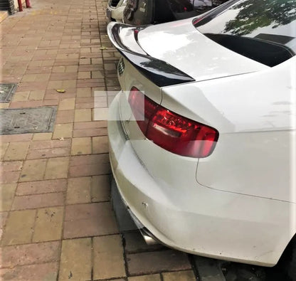 💯Carbon Fiber Rear Spoiler Fit For Audi A4 B8 Sedan 08-16💯 