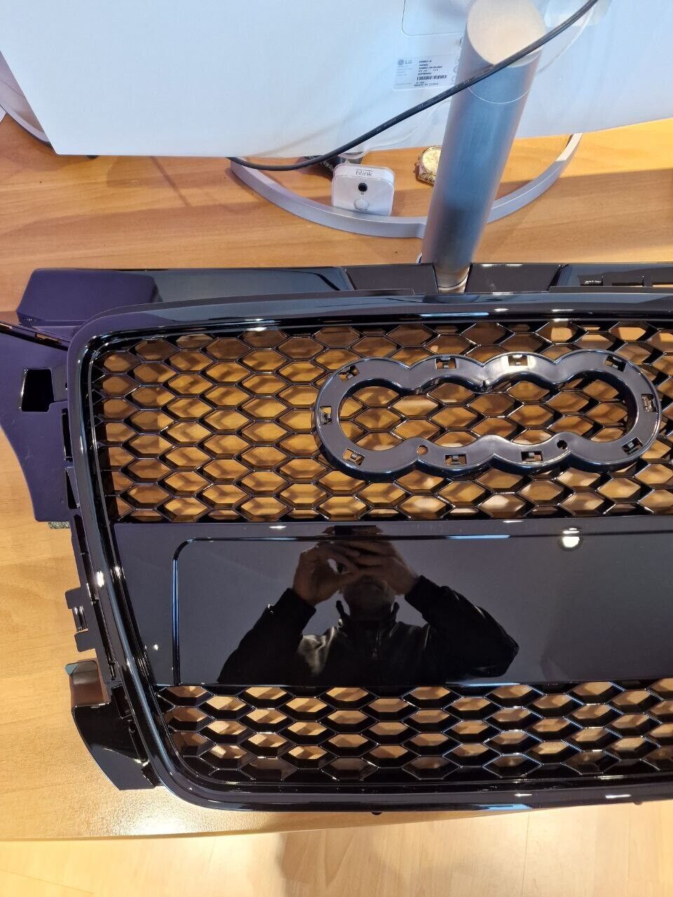 ART. 0163 GRIGLIA  AUDI A3 8P 2008-2012 LOOK RS3 NERA