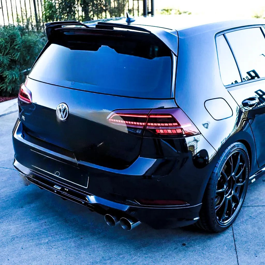 ⭐Glossy Black Rear Spoiler Suitable for VW Golf R⭐