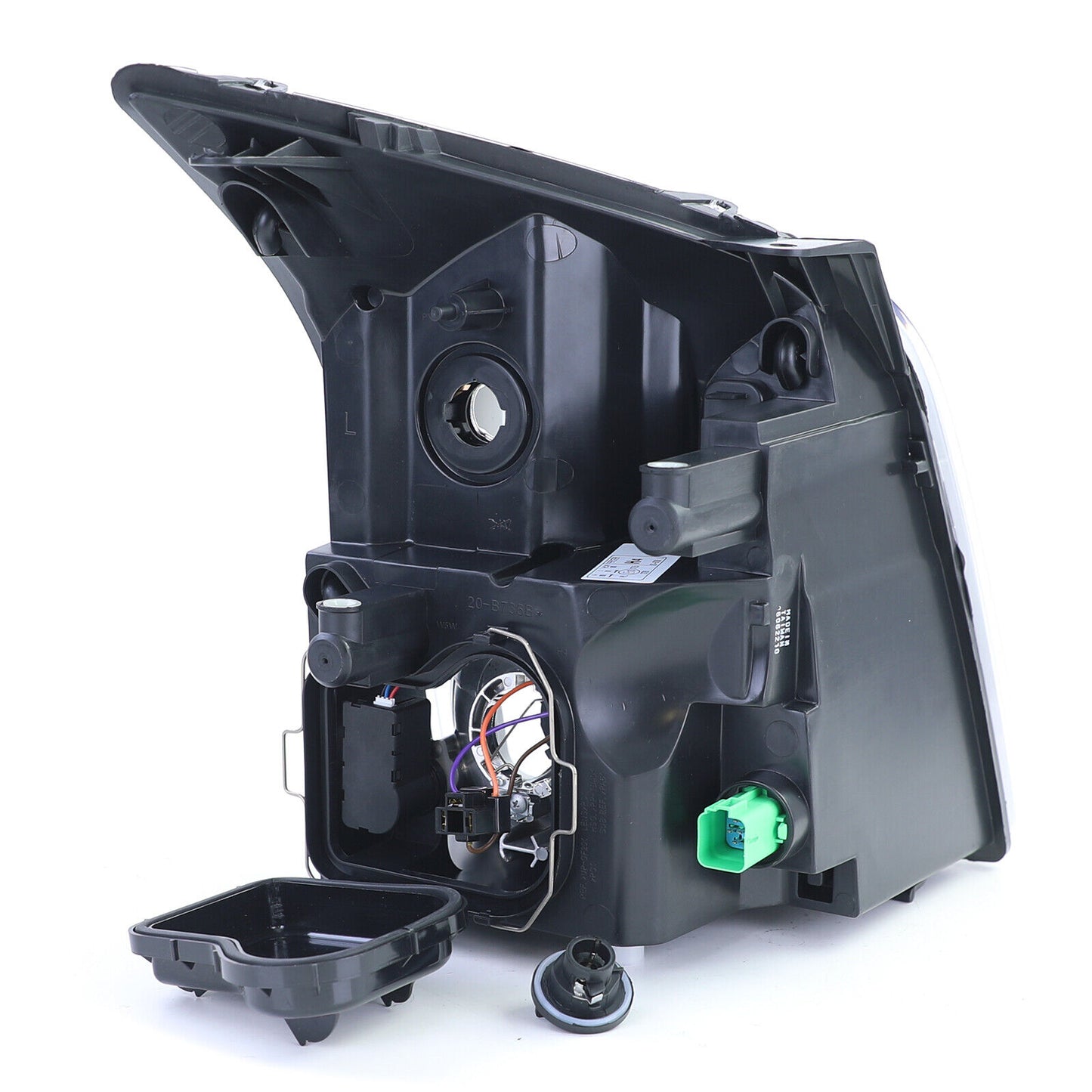 Fari anteriori H4 con servomotore sinistro TYC per Ford Transit 06-14