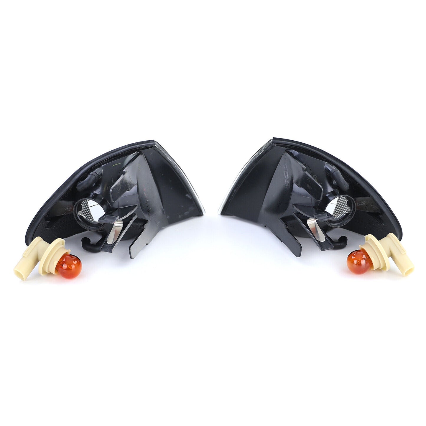 Indicatore di direzione in cristallo nero aftermarket compatibile con BMW 3ER E46 Berlina Touring 98-01