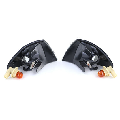 Indicatore di direzione in cristallo nero aftermarket compatibile con BMW 3ER E46 Berlina Touring 98-01