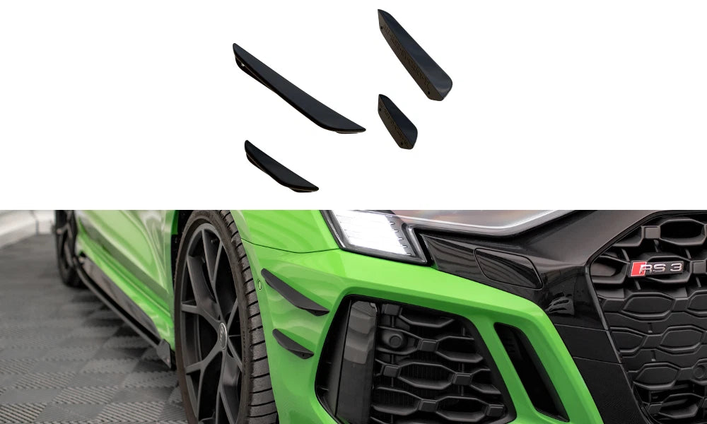 Flap Tuning Alette paraurti anteriore Per Audi RS3 8Y