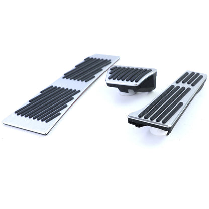 Il set di pedali in alluminio si adatta a BMW Serie 3 F30 F31 F34 automatico 11-