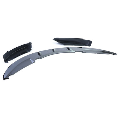 Spoiler anteriore lip performance nero lucido aftermarket compatibile con BMW Serie 1 E82 E88 11-13
