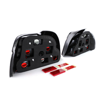 Luci posteriori adatto per BMW Serie 5 E39 berlina 95-00 rosso nero Vetro