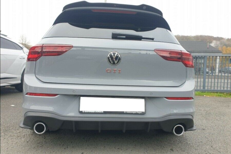 DIFFUSORE+SPOILER adatto per VW Golf 8 GTI 2020+