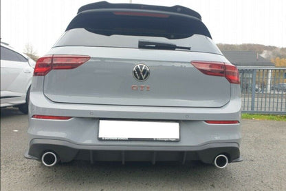 DIFFUSORE+SPOILER adatto per VW Golf 8 GTI 2020+