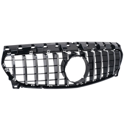 Griglia GT Panamericana adatta per Mercedes CLA W117 X117 dal 16 argento nero