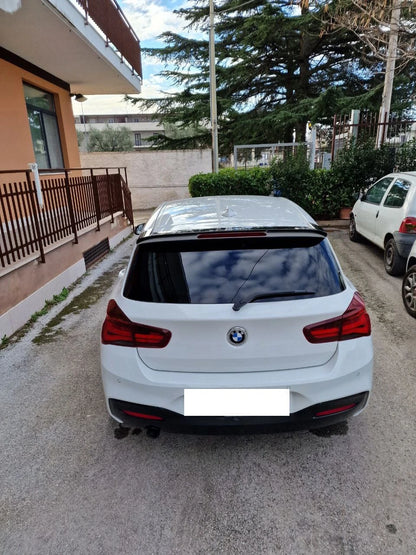 💕SPOILER POSTERIORE ADATTO PER BMW SERIE 1 F20 F21 11-19 M SPORT NERO LUCIDO💕