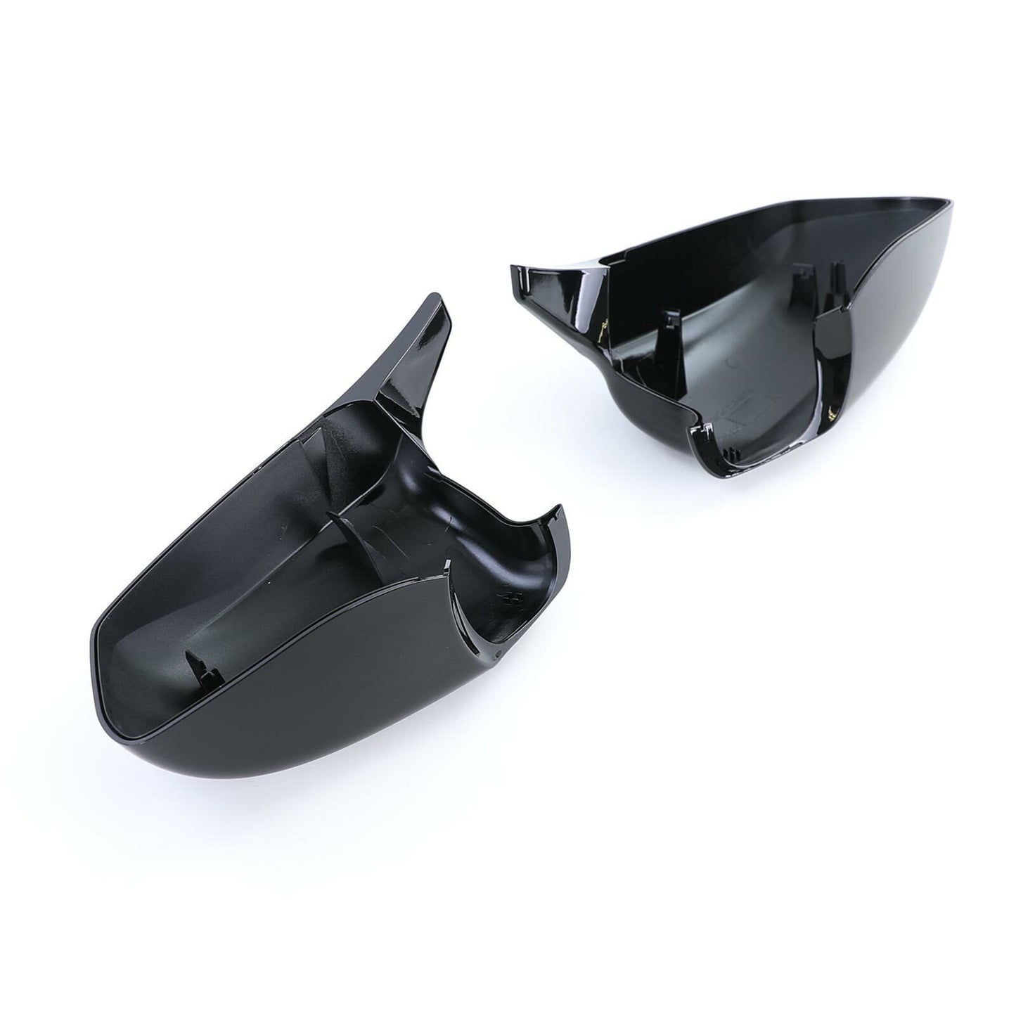 Gloss Black Sport Mirror Replacement Caps Fit For BMW 5 Series F10 F11 10-13 