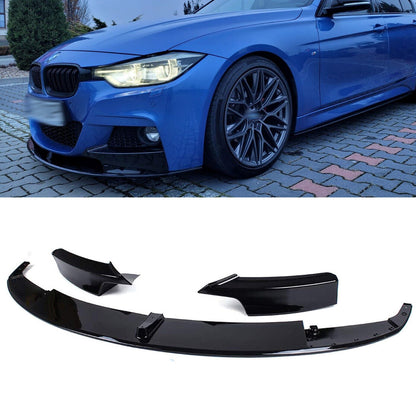 Labbro anteriore labbro spoiler spada anteriore adatto per BMW Serie 3 F30