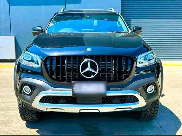 ✨Glossy Black Front GT Grille Fit FOR Mercedes X Class BR470 W470 15-19✨